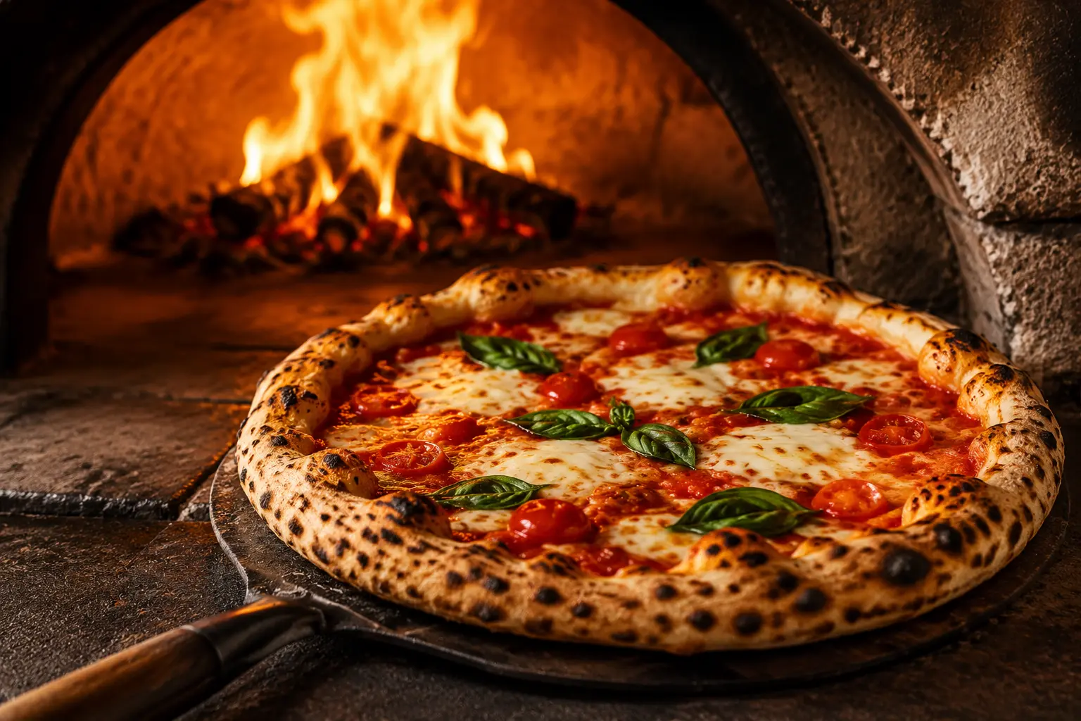 Friskbagt italiensk pizza fra Gastronomia 3300